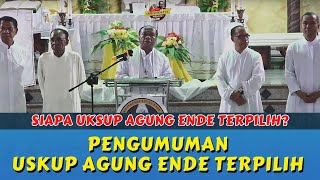 Pengumuman Uskup Agung Ende Terpilih di Katedral Ende [upl. by Necila]