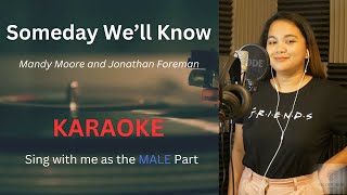 Someday Well Know Female Part Only  Karaoke  Mandy Moore ft Jonathan Foreman [upl. by Ed]