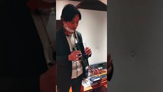 Berglund Instruments NuRAD試奏ミニ動画／Nyle Steiner ナイル・スタイナー設計RAD EWI後継機／島村楽器 川崎ルフロン店 サックスインストラクター吉田隆広 [upl. by Gromme]