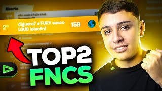 CLASSIFICAMOS EM 2º LUGAR PARA GRAND FINALS DA FNCS Fortnite [upl. by Noval]