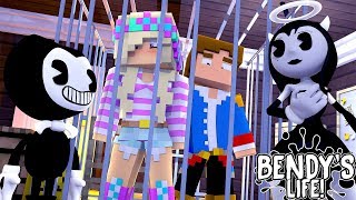 Minecraft BENDYS LIFE  BENDY amp ALICE ANGEL GET REVENGE ON DONNY amp LEAH [upl. by Hadihsar]