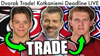 CHRISTIAN DVORAK TRADED TO HABS JESPERI KOTKANIEMI OFFER SHEET DEADLINE LIVE STREAM Canadiens [upl. by Florette517]