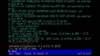 MSX Telnet Ansi Client [upl. by Yaker]