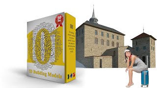 Akershus Fortress  3D Building Models [upl. by Oilenroc]