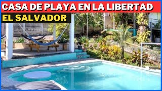 CASA DE PLAYA EN VENTA EN RESIDENCIAL ATAMI LA LIBERTAD EL SALVADOR [upl. by Ijok]