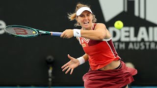 Bia Haddad Maia perde para Pavlyuchenkova na estreia do WTA 500 de Adelaide [upl. by Noiro400]