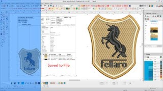 Manage thread colors and retain your thread brand and shade in the embroidery file [upl. by Glarum318]