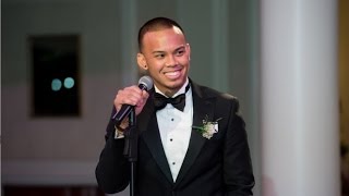 Best Man Speech  Receives Standing Ovation [upl. by Eissej]