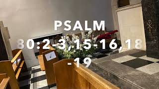 RESPONSORIAL PSALM 4th SUNDAY OF ADVENT 2021 [upl. by Schreiber]