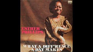 Esther Phillips  What A Diffrence A Day Makes 1975 Disco Purrfection Version [upl. by Sivia]