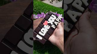 Chocolate for Father youtubeshorts trending chocolate papa father shorts viral cute yummy [upl. by Jsandye]