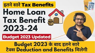 Home Loan Tax Benefit 202324  Tax Benefit on Home Loan  Joint Home Loan Tax Benefit [upl. by Nahej]