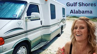 2002 QD Rialta RV Parking at Gulf Shores 🏖️ Beach rialtalife 😎 [upl. by Ajad]