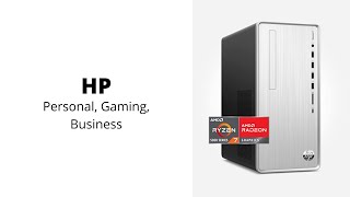 HP  Pavilion Desktop PC AMD Ryzen 7 5700G 16 GB RAM 512 GB SSD Windows 11 Pro [upl. by Atimed894]