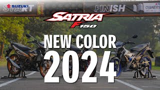 SATRIA F150  NEW COLOR 2024 [upl. by Nahoj661]