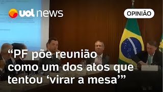 Vídeo de reunião de Bolsonaro é importante dentro do contexto da investigação da PF diz Bergamo [upl. by Carole]