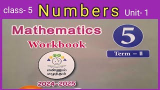 EE CLASS5 NUMBERS ENGLISH MEDIUM WORKBOOK ANSWERS [upl. by Idnerb]