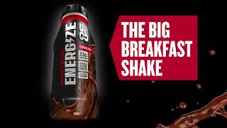 UPampGO ENERGIZE The new BIG protein breakfast shake [upl. by Halla]