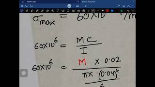 Example 3  Beam Stress  Solid Mechanics 1 [upl. by Nivrem58]