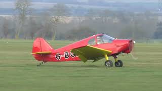 CAB GY201 Minicab landing at PeterboroughSibson Airport ICAO EGSP [upl. by Edris]