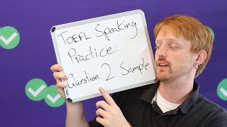 TOEFL Tuesday Speaking Sample Answer Task 2 [upl. by Kruger497]