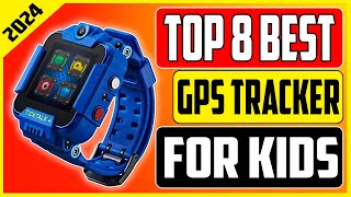 Parents Choice Top 8 Best GPS Trackers for Kids In 2024 [upl. by Mihar]