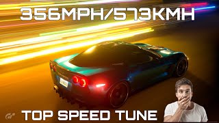 GT7  Corvette ZR1 C6 WB Top Speed Tune [upl. by Wendie]