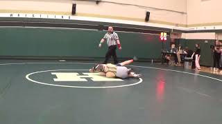 Ethan Klinger wrestling for mattawan high school as a freshman [upl. by Borgeson]