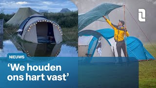 Regen spelbreker bij start campingseizoen 💦⛺️  L1 Nieuws [upl. by Derk834]