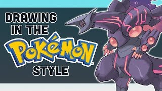 How to Draw in the Pokemon Style [upl. by Leighland]