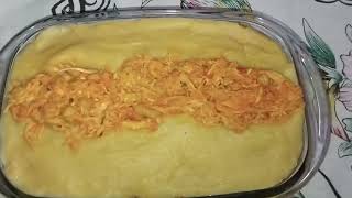 POLENTA RECHEADA DE FRANGO  MOMENTO DE REFLEXÃO [upl. by Hales570]