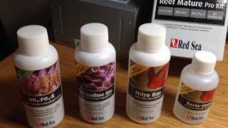 Red Sea Reef Mature Pro Kit and Salifert Phosphate Kit [upl. by Megdal908]