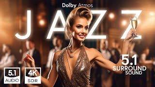 JAZZ  51 Atmos Surround Sound Test  Dolby Orchestra Music 4K [upl. by Ecinnej884]