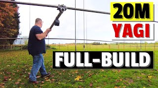 Home Brew 20m Monoband Yagi  Complete Build  How To [upl. by Derrik]