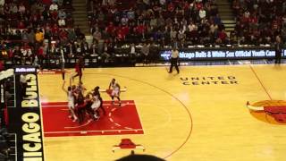 NBA Raptors vs Bulls at United Center [upl. by Eivol573]