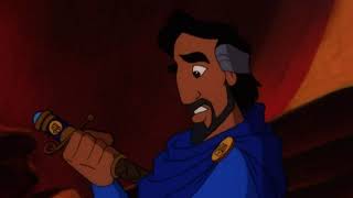 Aladdin and the King of Thieves  Aladdin meets Cassium [upl. by Leakcim]