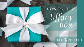 How to Tie a Tiffany Bow [upl. by Gillian]