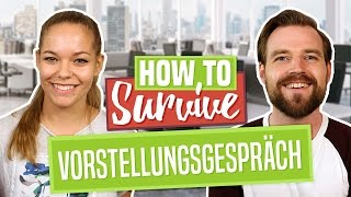 Die 5 GRÖSSTEN FEHLER beim BEWERBUNGSGESPRÄCH l quotHow To Survivequot wMia amp Lars [upl. by Magill617]