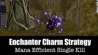 Enchanter Charm Strategy  Mana Efficient Single Kill  Everquest Project 1999 [upl. by Aryt]