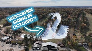 North Americans First Chairlift Ski Laps in Wisconsin Lets Shred Trollhaugen [upl. by Gare]