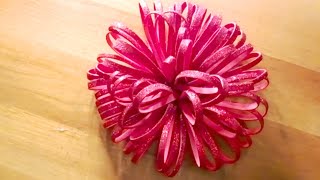 Pom pom glitter flower [upl. by Cheyney452]