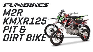 Product Overview M2R KMXR125 Dirt amp Pit Bike [upl. by Aivonas]