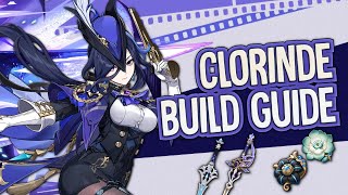 Clorinde Build Guide PreRelease – Artifacts Main amp Sub Stats Weapons  Genshin Impact 47 [upl. by Jemima976]