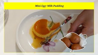 MINI EGGMILK PUDDING 😋❤😋 [upl. by Ardnic]