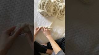 How to start a chunky knit blanket httpswwwsabsstuffiescomproductchunkyblanketcourse [upl. by Hauck]