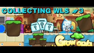 AGAIN COLLECTING WLS  PROFIT  Growtopia 2024 [upl. by Nnairac]