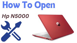 HP 156quot Laptop Intel Pentium Silver N5000 How To Open [upl. by Randee447]