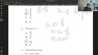 Math 10C Trigonometry Lesson 8 Practice Test [upl. by Lonnie579]