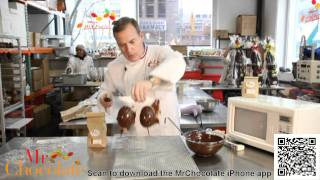 MICROWAVE CHOCOLATE TEMPERING amp MOLDING [upl. by Tila]