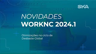 Novidades WORKNC 2  Otimizações no ciclo de Desbaste Global [upl. by Annailuj941]